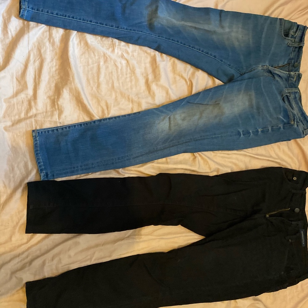 Aeropostale Aero Jeans Men Black Denim 29 X 30